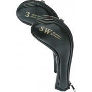 Zipped Longneck Iron Cover Black 3-SW